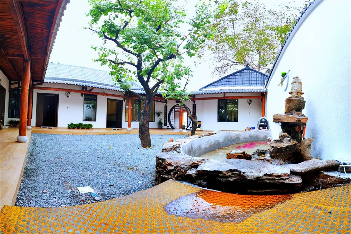 天津蓟县西井峪见山舍精品民宿烧烤吃酒乡村治愈造房涂鸦太好玩了