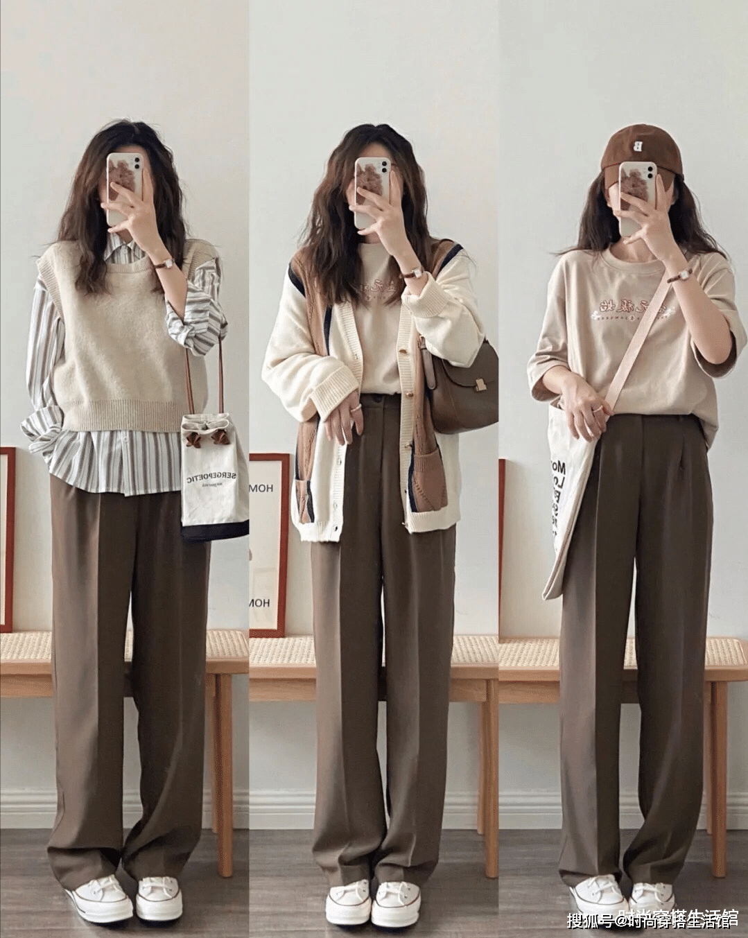 风衣 被这位韩国女生穿搭圈粉了,秋天这样穿时髦减龄,建议收藏起来