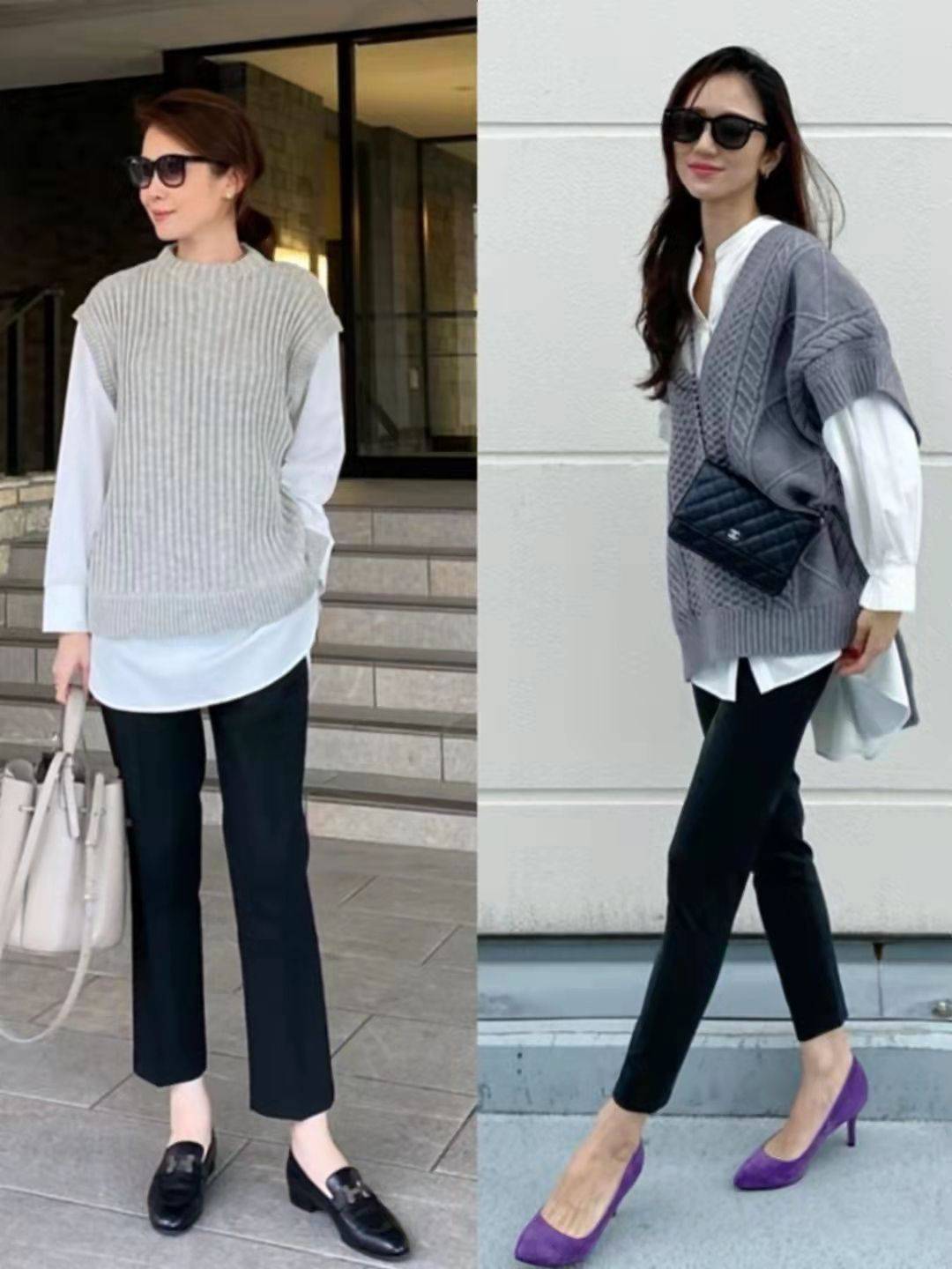 中性 日本证那穿搭分享：30-50+女性穿搭更加精致大方，高品质值得借鉴