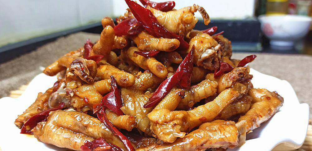 鸡爪别再红烧了,这样做来吃香辣劲道超过瘾,是一道不错的下酒菜_步骤