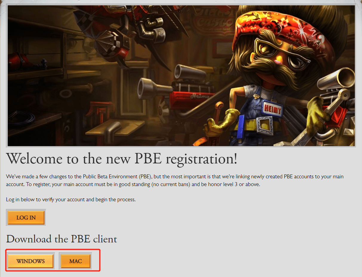pbe lol for mac pbe lol for mac