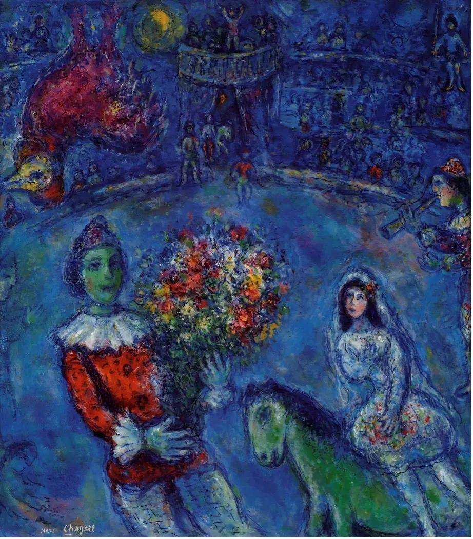 新展用色彩点亮世界马克夏加尔155幅真迹在京展出