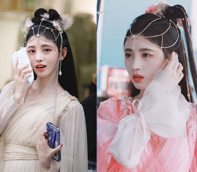 什么鞠婧祎新剧被吐槽，造型雷同头饰夸张，她的妆容是半永久的吗？