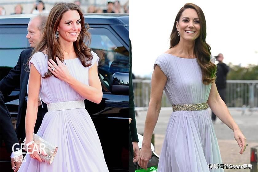 细节10 年凯特王妃后以这个小细节重新演绎同一套礼服