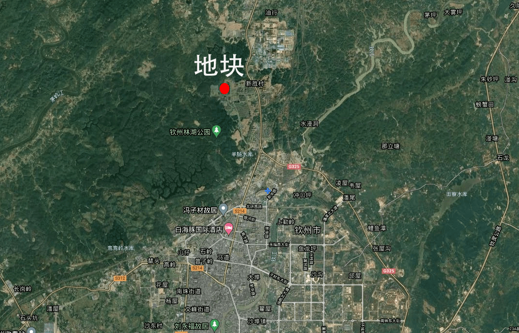 钦州钦北新城规划图图片