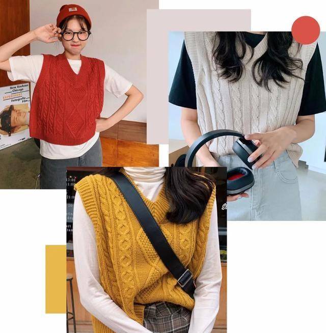 进行 秋天的正确打开方式是马甲,多种搭配方法啊,时髦又温柔!