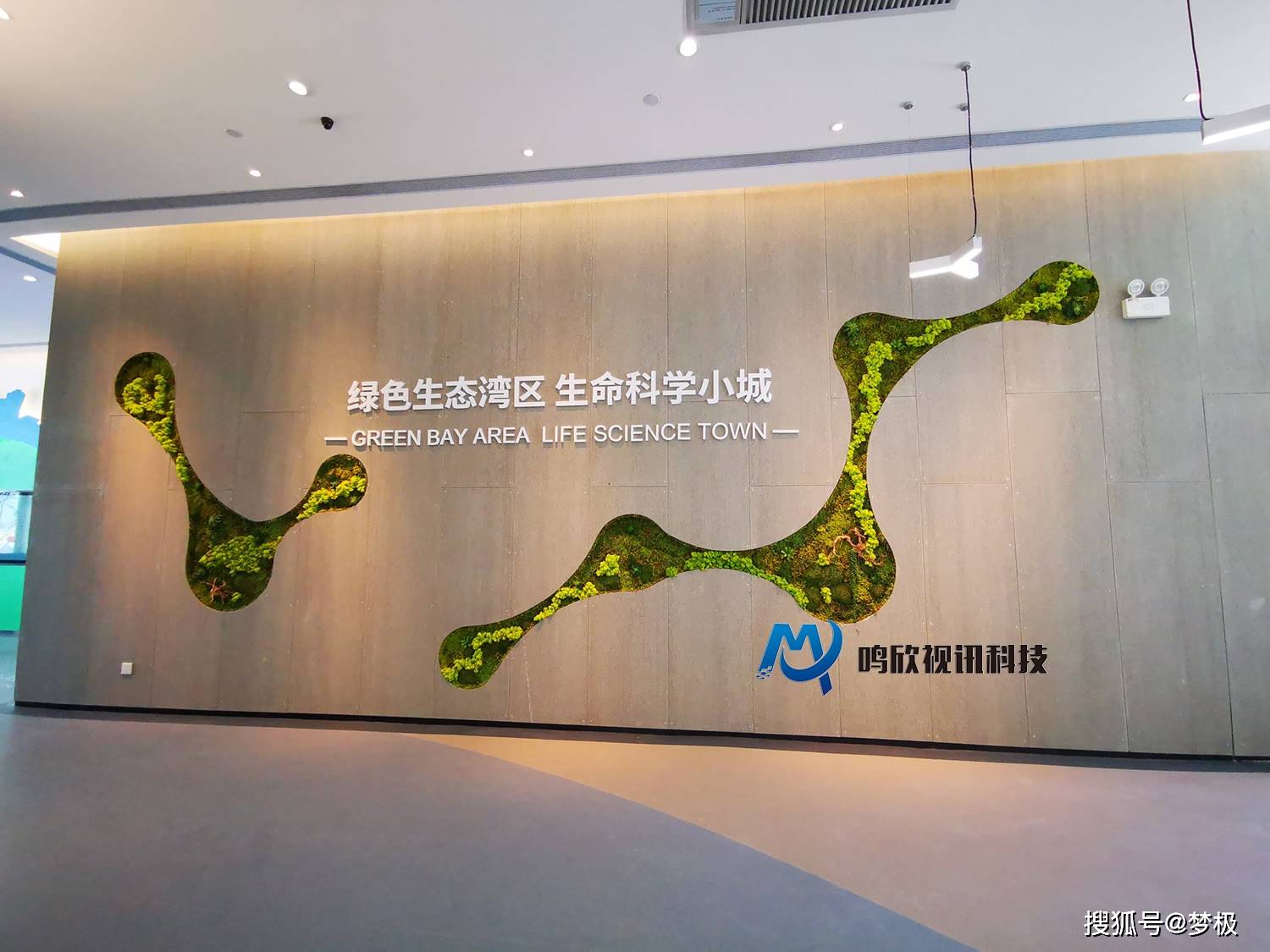 鸣欣视讯科技助力深圳坝光生物谷打造国际一流展示厅
