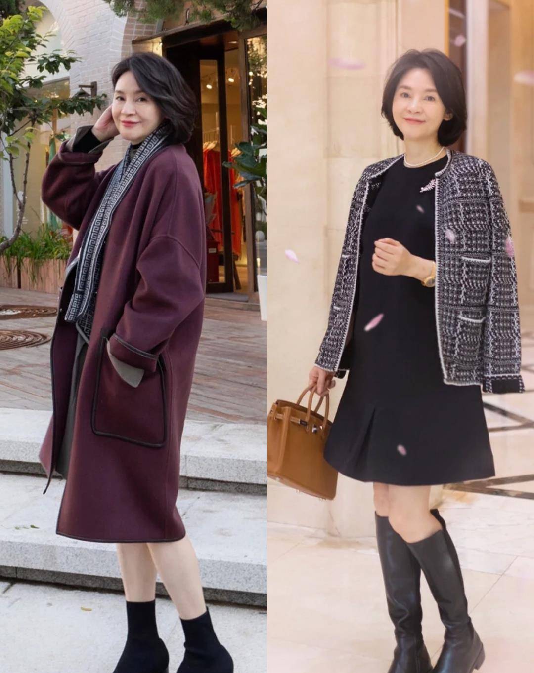 黑色 会穿的女人更优雅！今秋流行“脚踝靴”，50+以后岁穿彰显好品味