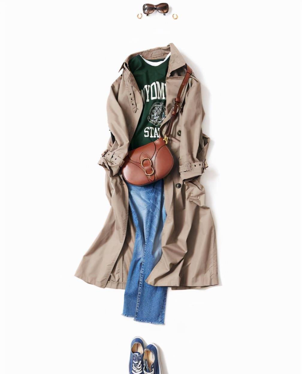 洛薇 穿风衣好看，凭什么？50套“穿搭”演练，从配色到风格，错过遗憾