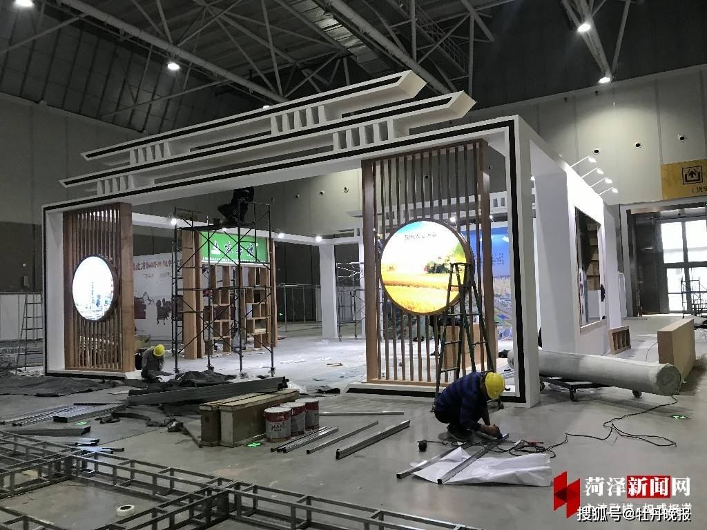 探营林交会:2200个展位布展有序进行,展商确认就位