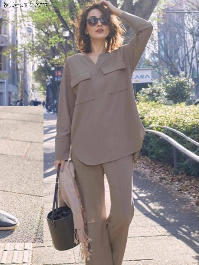 主妇 建议40以上女人,穿卫衣少配打底裤!学日本主妇这样穿,才真优雅