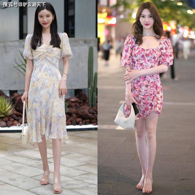 美得 人手一条的“碎花裙”,搭配这7种鞋子,让你的夏天美得与众不同