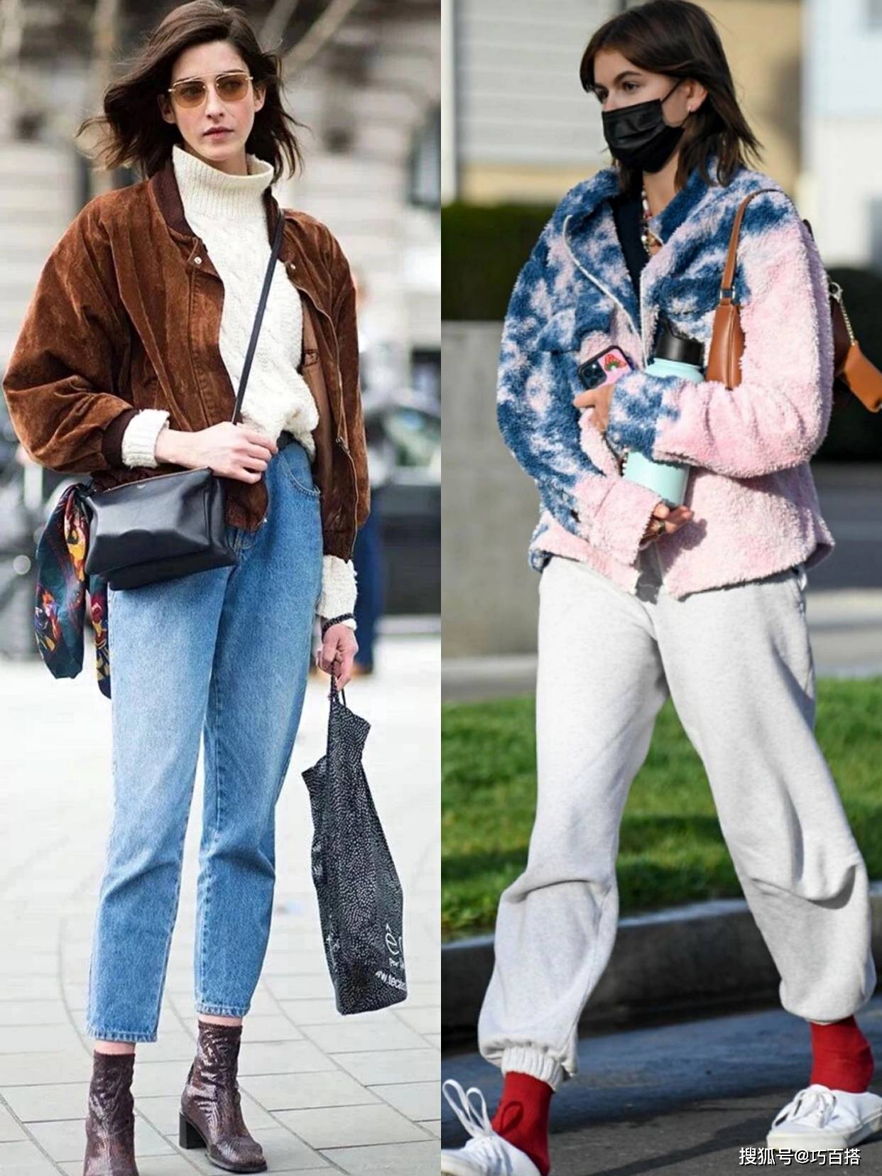 卫衣 秋冬季节保暖还时髦,就看这3种进阶穿法,整体风格非常亮眼!