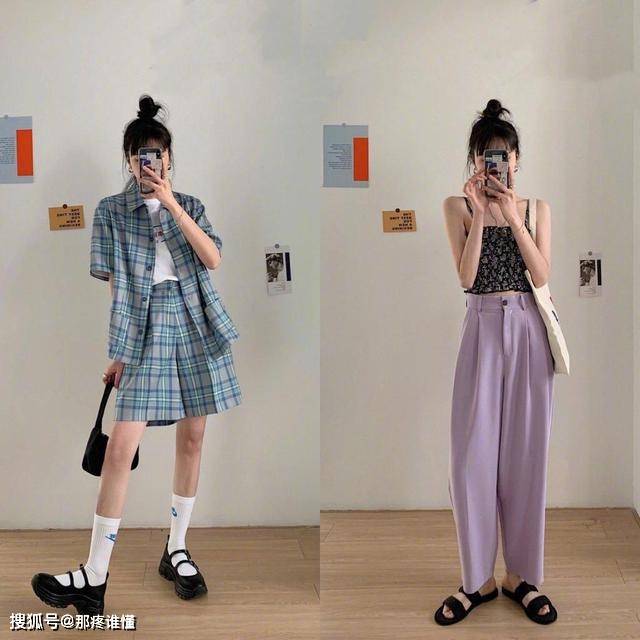 配饰 内衣外穿不算啥，今年大火的“短上衣+阔腿裤”，才更有女人味