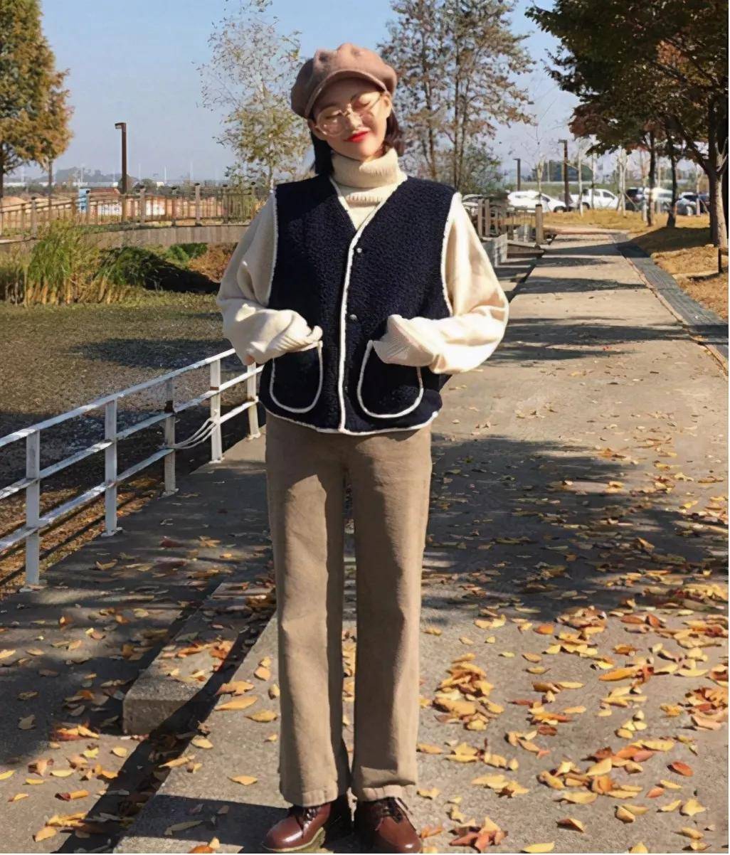 韩系风 下装穿什么？韩系风裤子、裙子值得参考，是秋天很nice的搭配