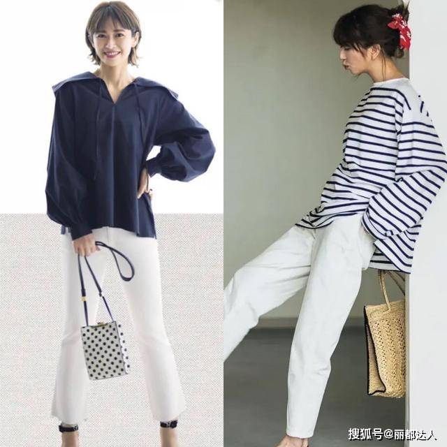 细节 日杂的“白色穿搭”凭什么火？讲究的配色、亮眼的细节，真心服气
