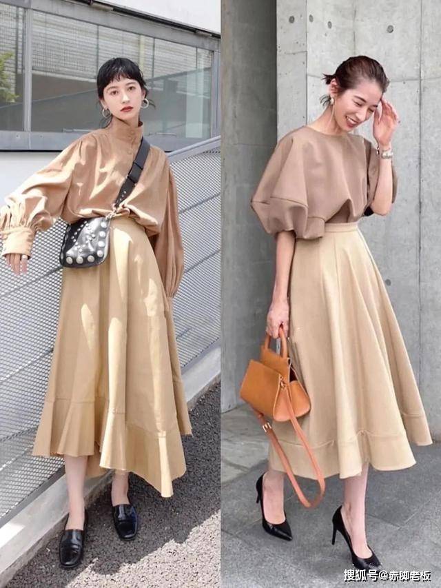 配饰 女人不管有钱没钱，都要在衣柜备几件“大地色”，百搭时髦显气质