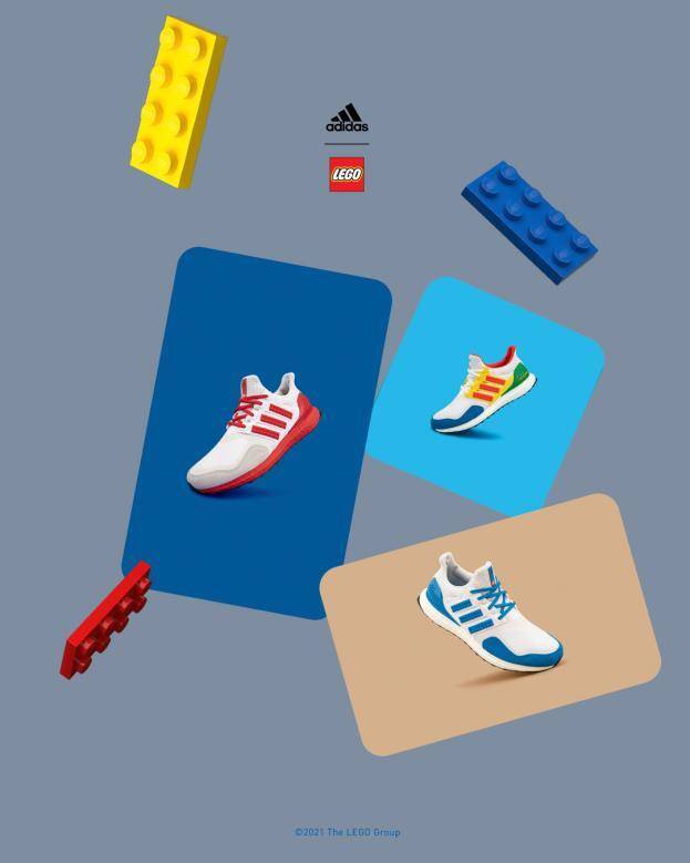 设计 阿迪达斯ULTRABOOST DNA x LEGO COLORS系列来袭，独特色彩美学尽在adidas