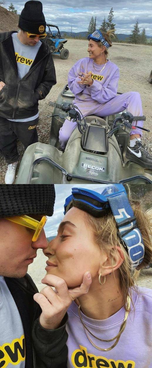 服装 超模肯豆现身NBA现场看比赛，海莉夫妇温馨同框，穿搭休闲时尚