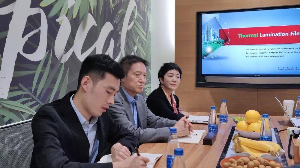非常感谢显颖国际集团董事长胡俊,丁小平总经理的热情接待!