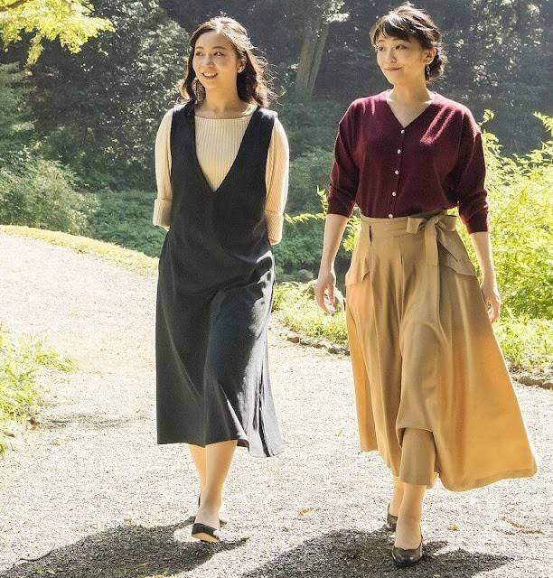 公主 纪子妃母女三人同框！“准新娘”真子公主显老，首穿柳烟橙贼好看