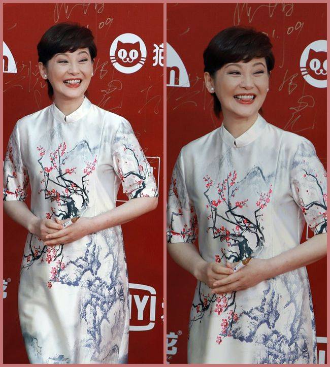 整体 徐帆一直都没变老,身材不仅没走样,连旗袍都驾驭得很完美