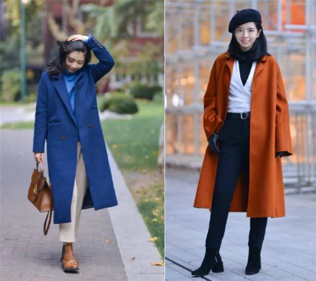 显得 穿大衣时里面怎么搭？不如试试“高领衫+大衣”，温暖时髦有气质