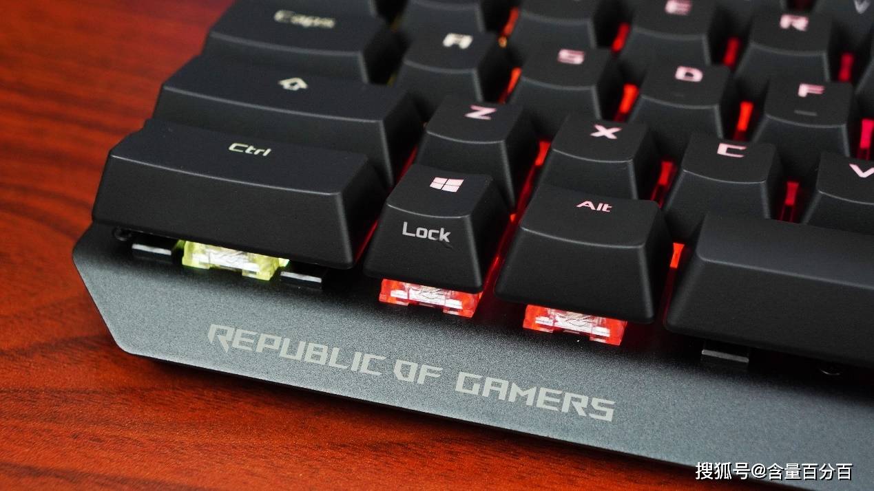 ROG NX冰川蓝轴相当于樱桃什么轴？ROG游侠NX冰川蓝键盘上手体验