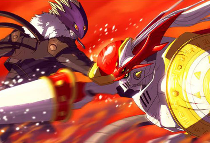 他是数码世界中男人的浪漫,哪位cp才能配上他呢_堕天地狱兽