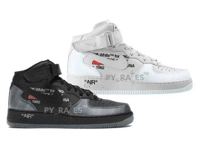 钉鞋 预警!Off-White x 耐克AF1新联名实物首次泄露,确认发售了!