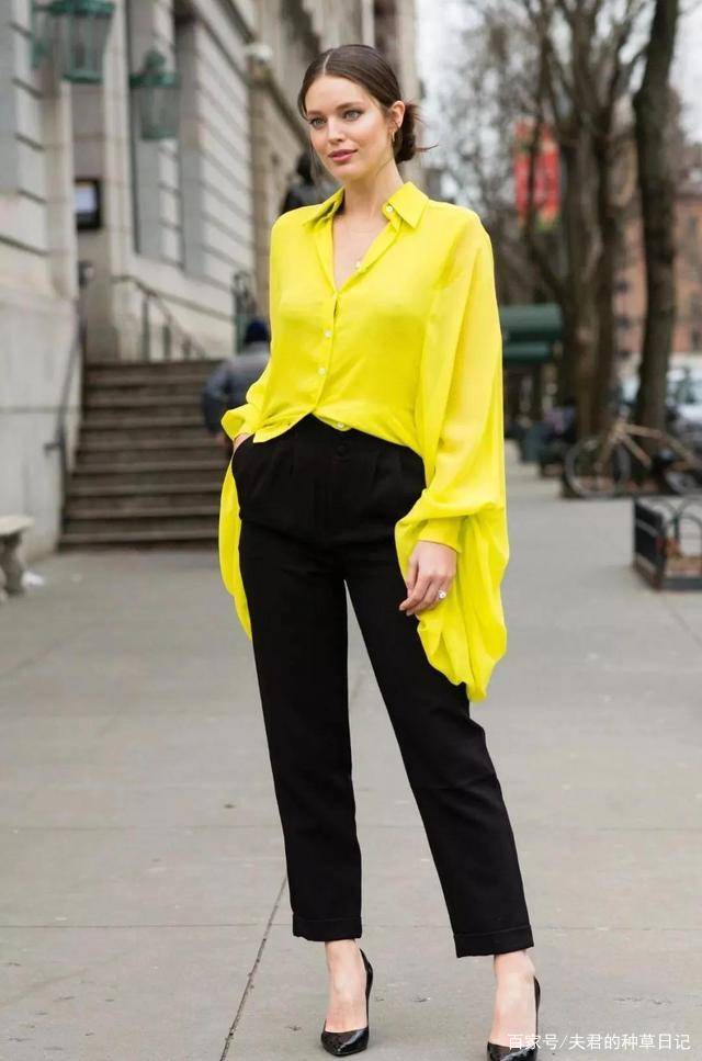 气质 腿粗又屁股大的女人，春夏多穿这种裤子，藏肉显瘦又气质