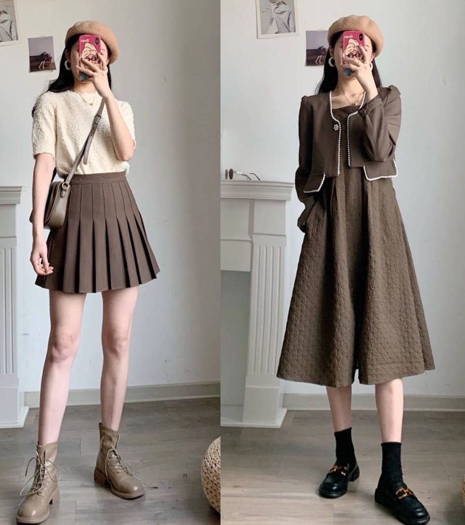 材质 秋冬穿衣太臃肿?20、30岁女性来试试“韩版”穿搭,保暖又时尚