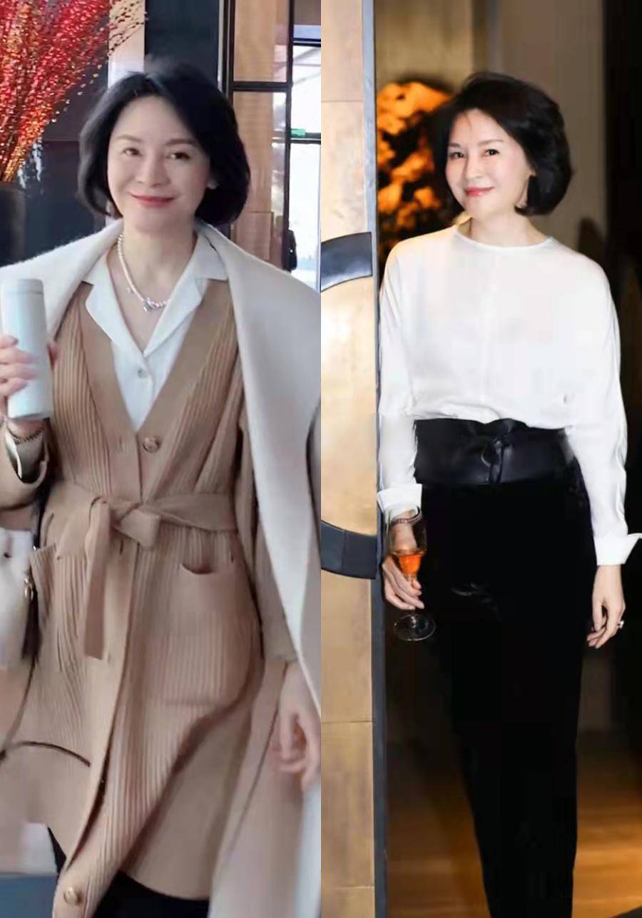 灰白色 懂穿的50、60岁女人，已经不穿运动鞋！今秋流行“脚踝靴”更时髦