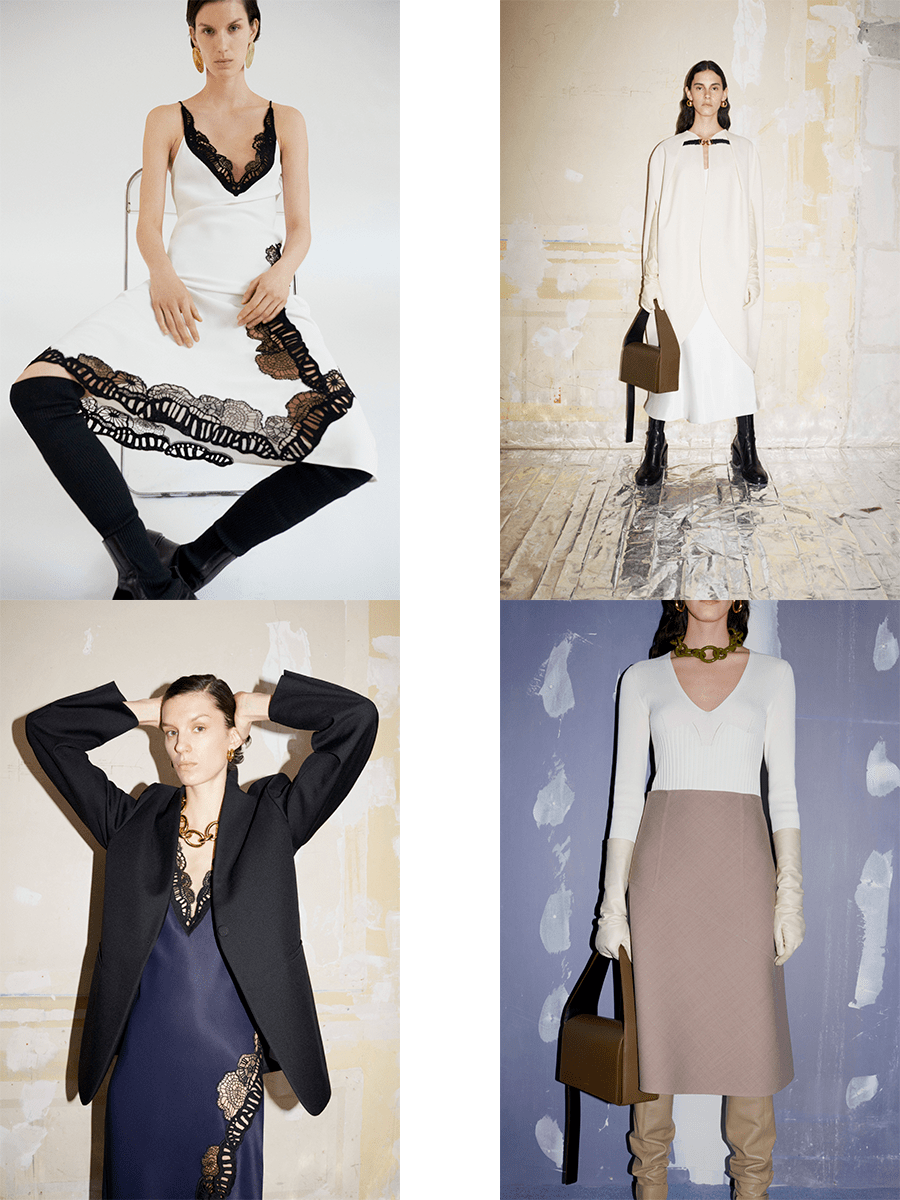 颜色 Jil Sander 2021秋冬，不安的元素更为有趣，拥抱戏剧性时尚