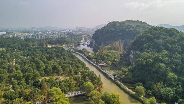 原創航拍紹興東湖浙江三大名湖之一秦始皇當年東巡之地