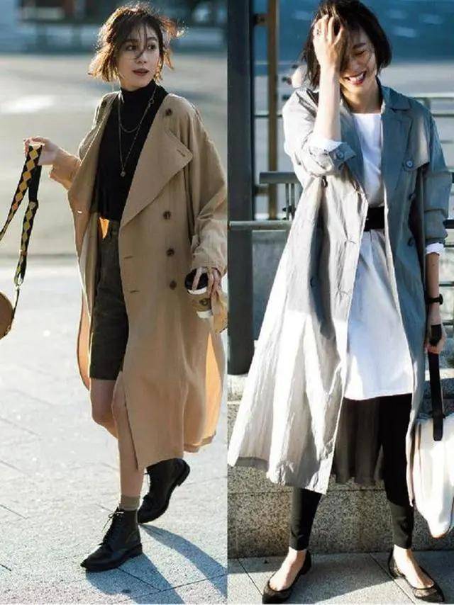 长度 降温之后，这样穿时髦又保暖，40岁女人学着点