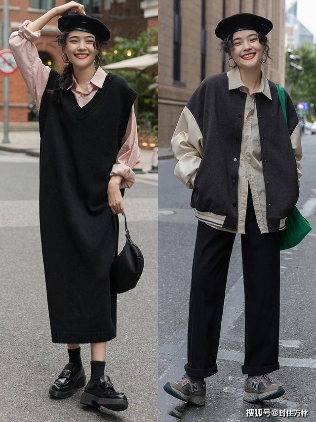 进行 深秋,突然流行起了一种穿法,叫“上衣叠穿”,保暖吸睛还很时髦