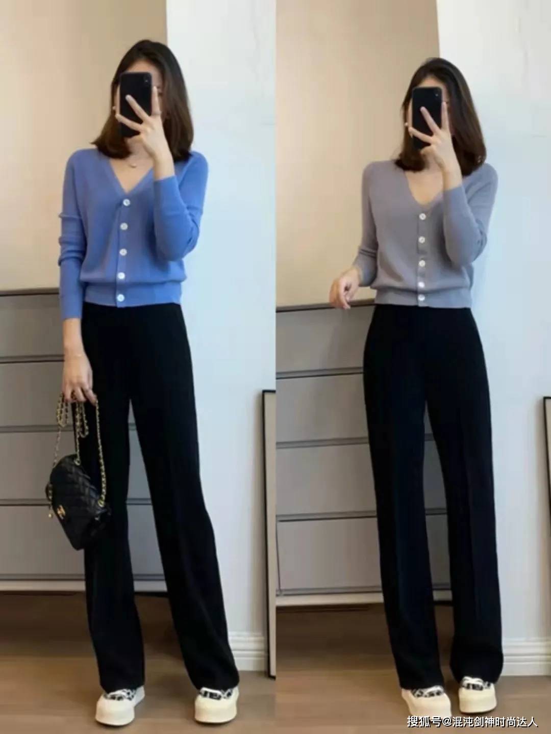 黑色 早秋的轻熟风穿搭,演绎轻熟女人的气质美 ,30+的女人正合适
