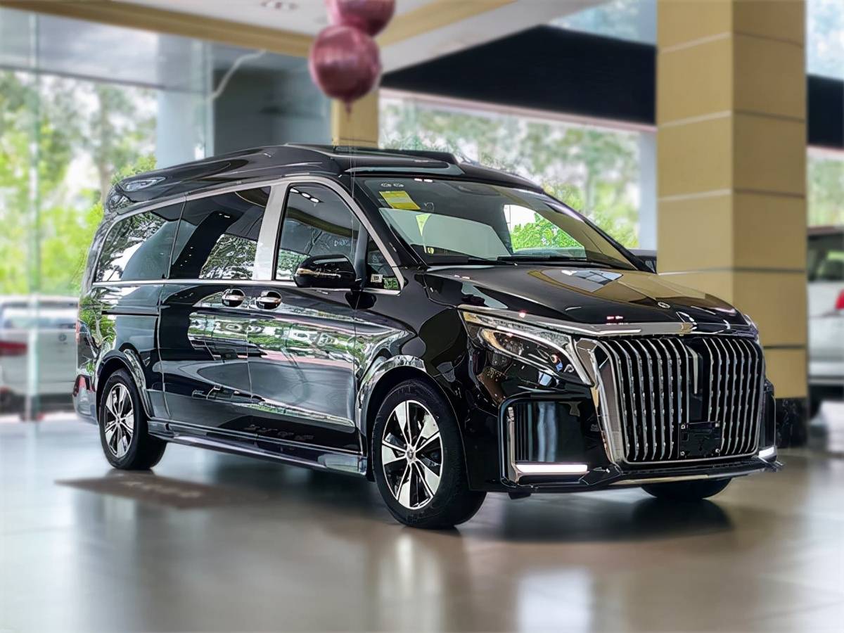 豪客v600四座商务车简直不要太奢华上海奔驰v260l改装案例