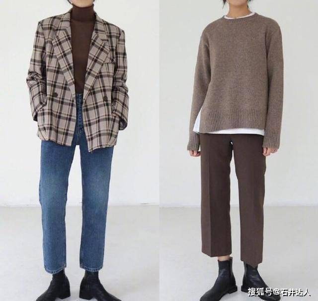 经典 日常穿搭越简单越经典！时尚度也非常高，秋季就要这样穿