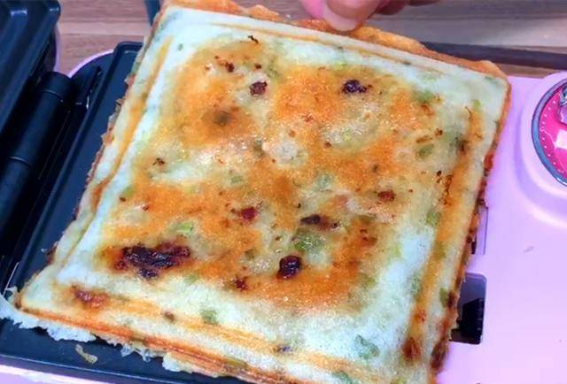 葱花|早餐饼最新做法,不揉面,不用发面,比包子好吃,5分钟就出锅