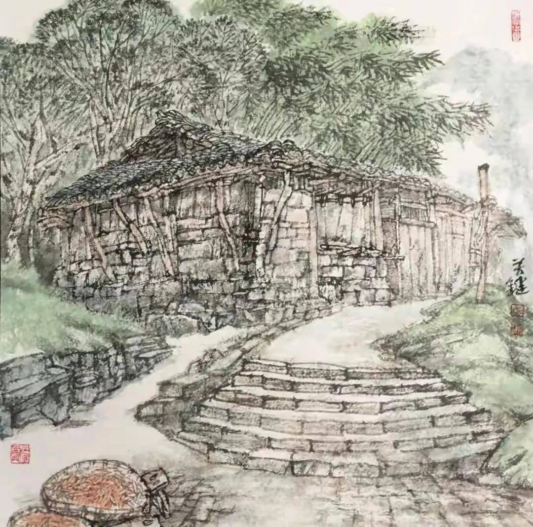 小样|巴山渝水情丨重庆丨谢关键作品欣赏