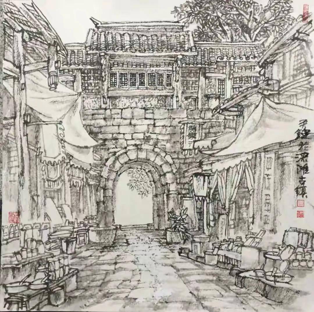 小样|巴山渝水情丨重庆丨谢关键作品欣赏