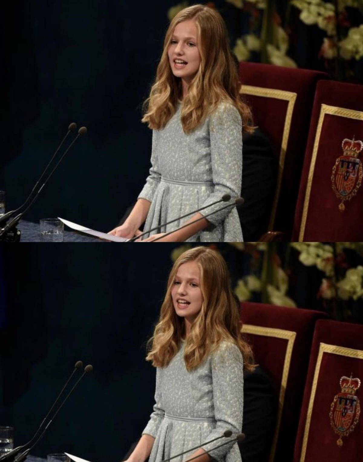 王储 西班牙王室穿衣也朴素，女王储穿背心短裤出门，和普通小孩没区别