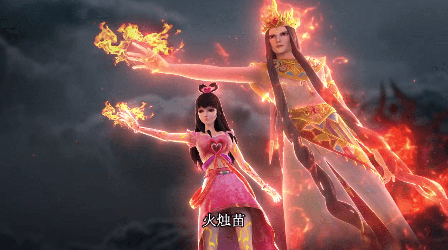 借用圣火心法拯救被冰雪笼罩的人类世界,自此王默也和火领主也结下了