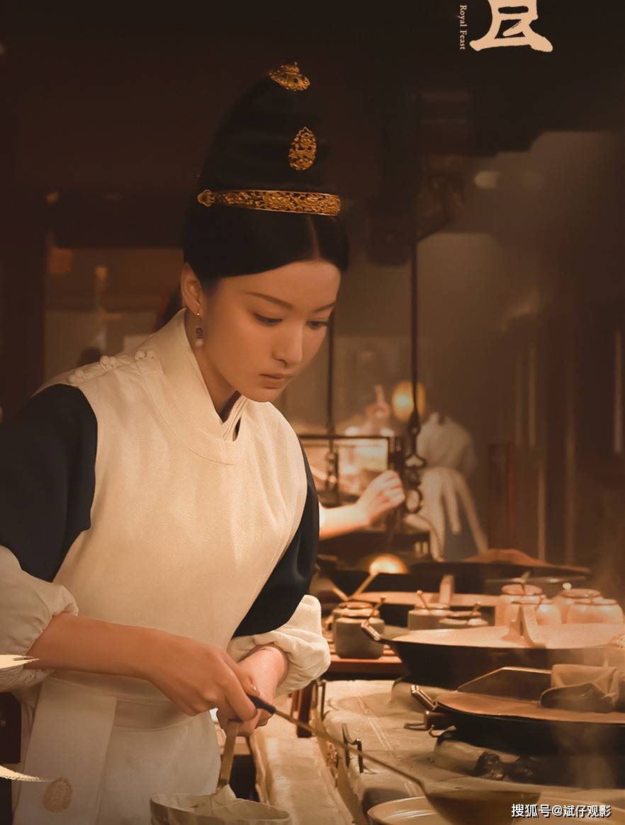 傅璎|吴谨言许凯《尚食》过审，傅璎CP再续前缘，奈何被曝抄袭韩国发饰