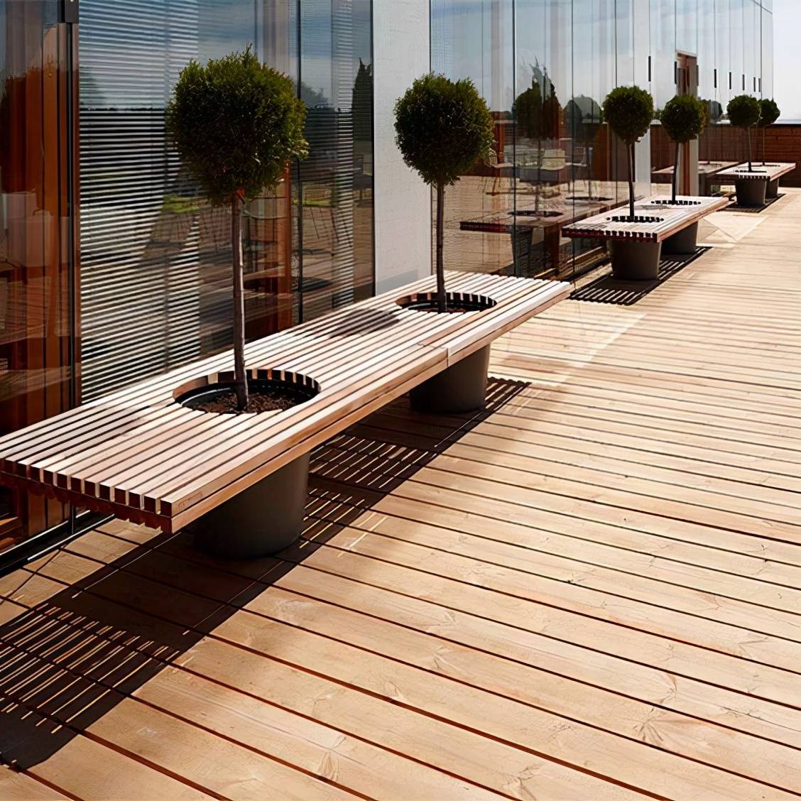 50款超美的木质铺地,让您从此爱上花园