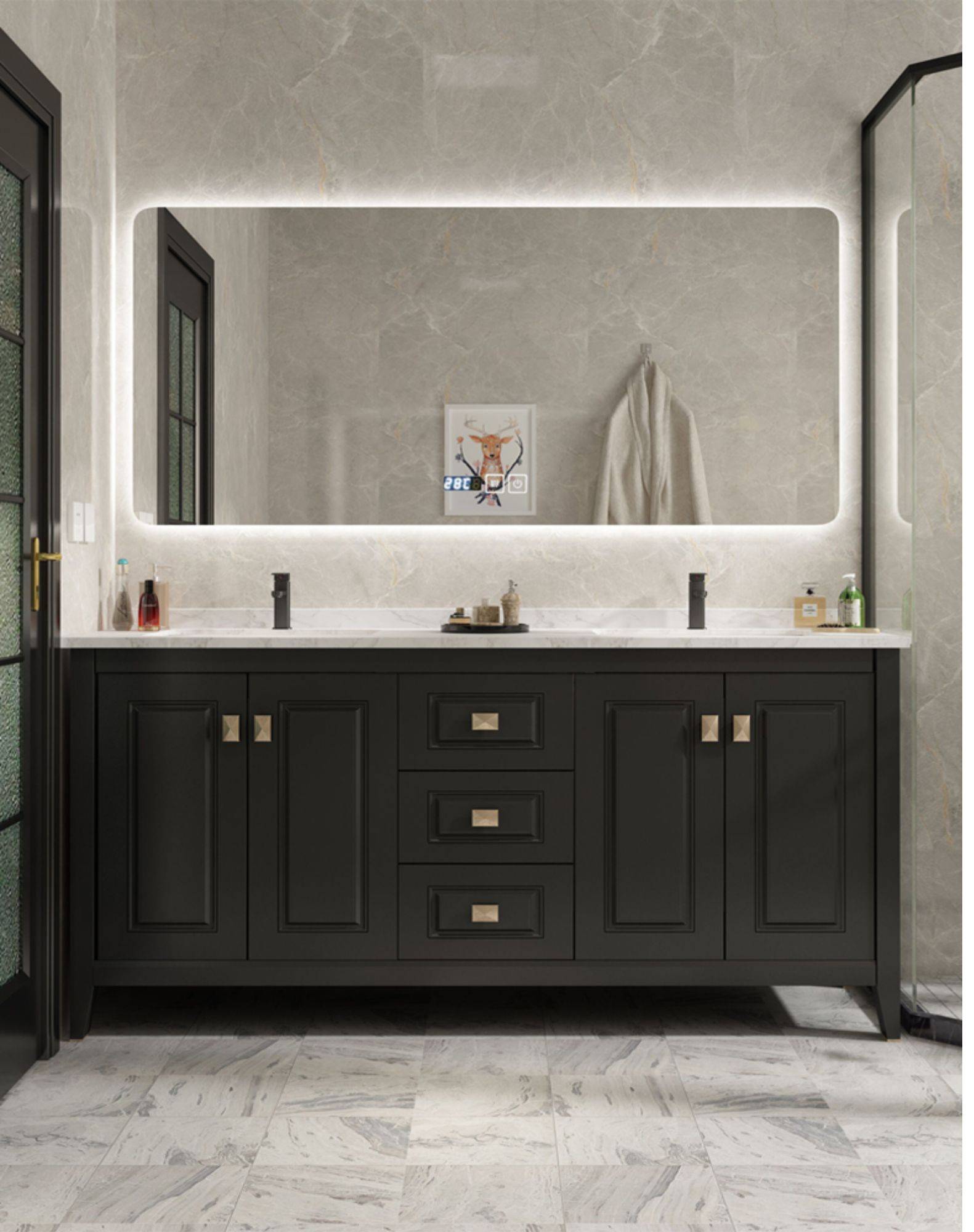 五,落地式浴室柜