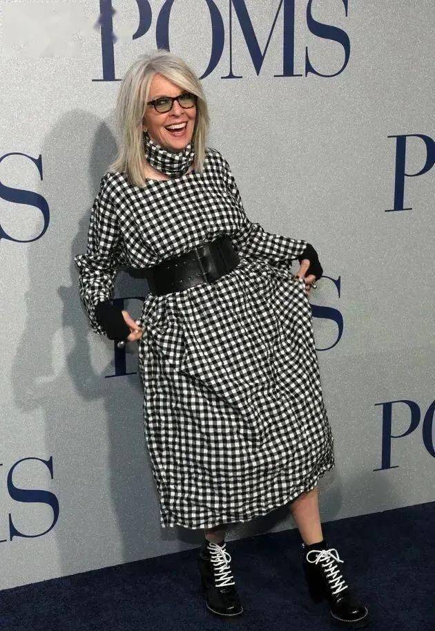 Keaton 无惧年龄的好莱坞演员黛安·基顿如何穿出自己最美的样子?