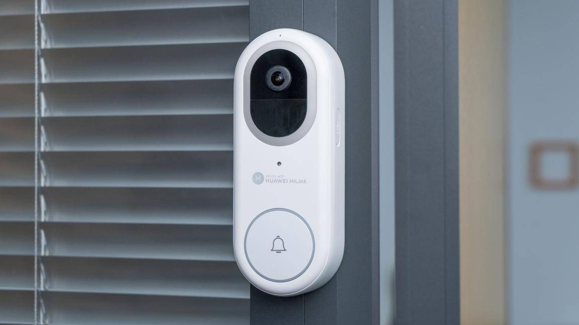华为智选海雀智能门铃pro体验可视化门铃让安全家满分